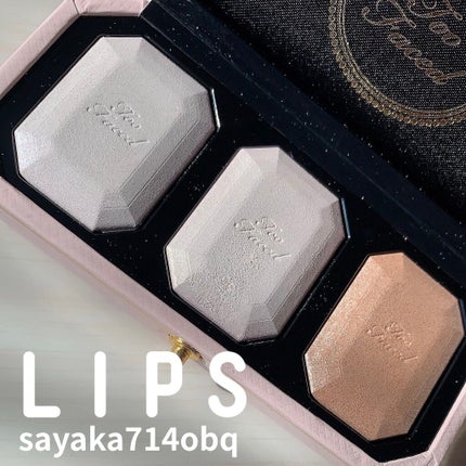 ~ダイヤモンドライト シリーズ~ マルチユース ハイライター トリオ/Too Faced/パウダーハイライトを使ったクチコミ(1枚目)