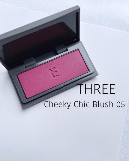 チーキーシークブラッシュ/THREE/パウダーチークを使ったクチコミ(1枚目)
