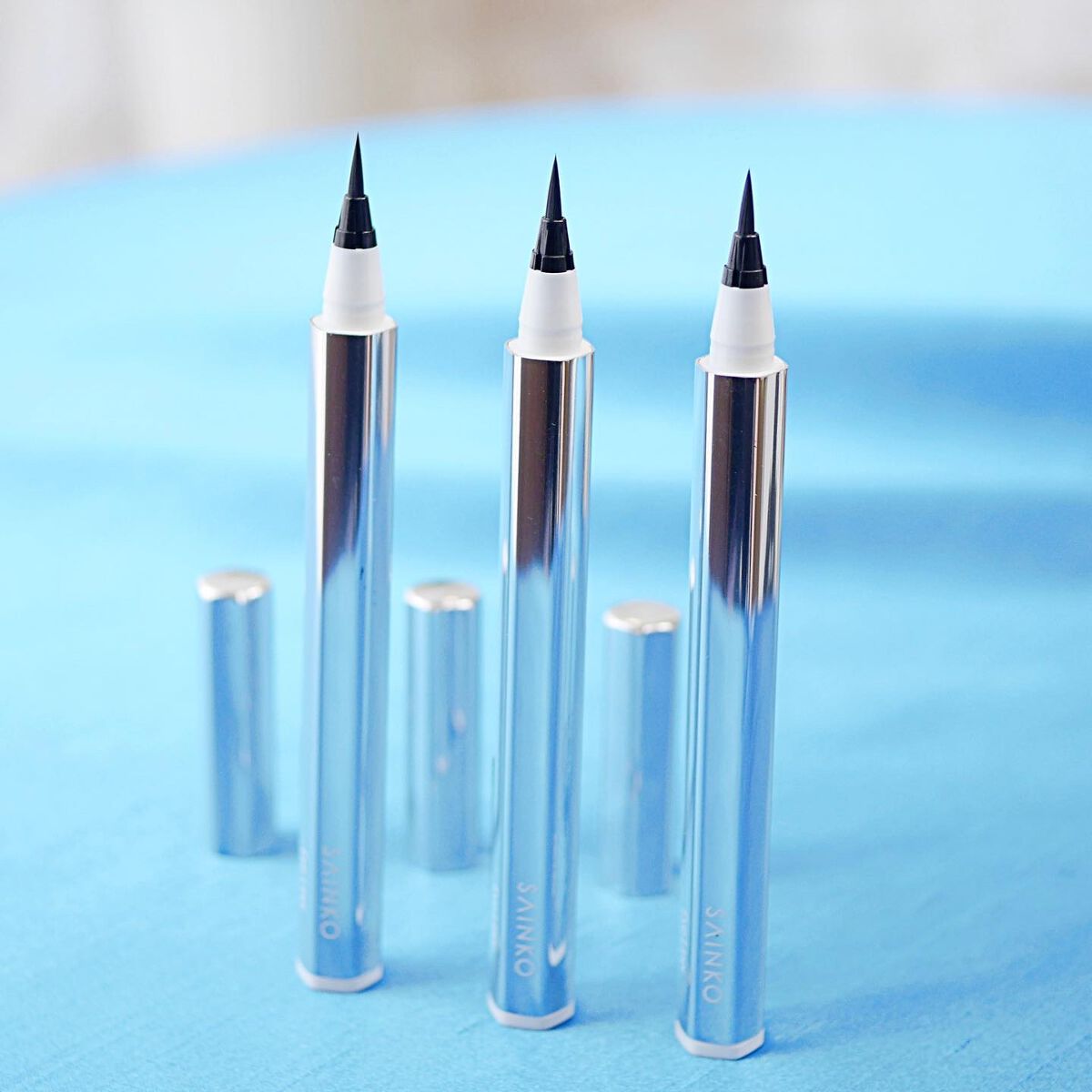 ベルベットリキッドアイライナー/SAINKO/リキッドアイライナーを使ったクチコミ(3枚目)