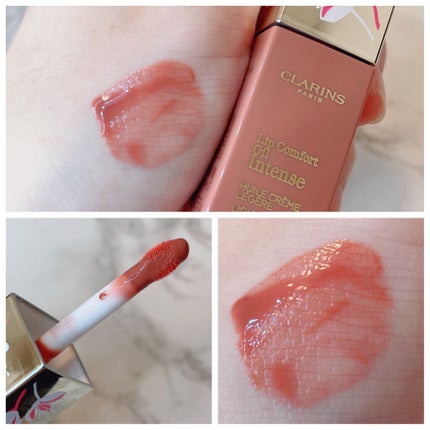 コンフォート リップオイル インテンス/CLARINS/リップグロスを使ったクチコミ(2枚目)