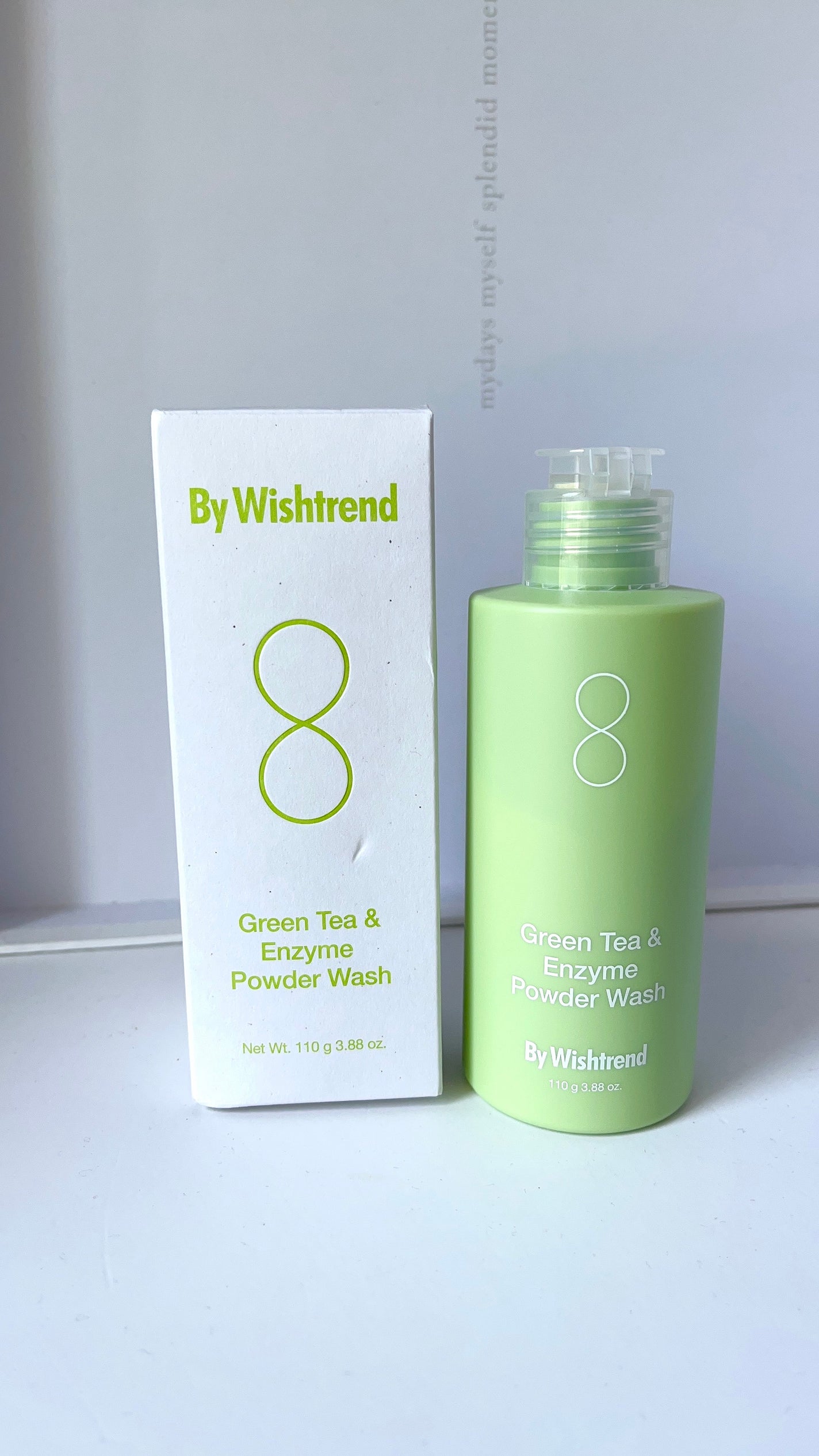 グリーンティー&エンザイムパウダーウォッシュ/By Wishtrend/洗顔パウダーを使ったクチコミ(1枚目)