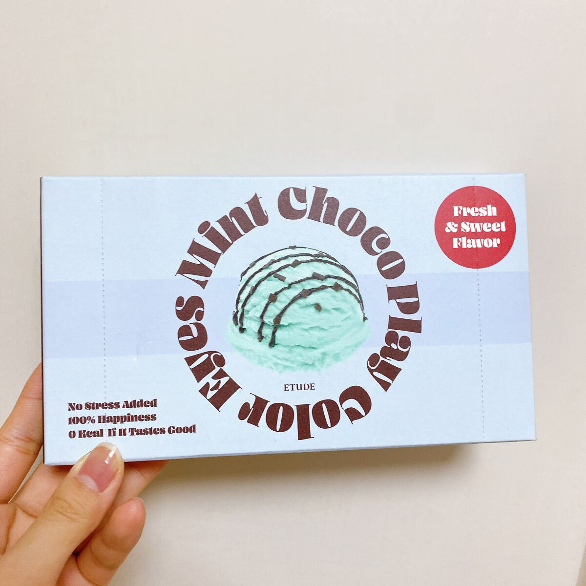 プレイカラーアイズミニ チョコミント/ETUDE/アイシャドウパレットを使ったクチコミ(7枚目)