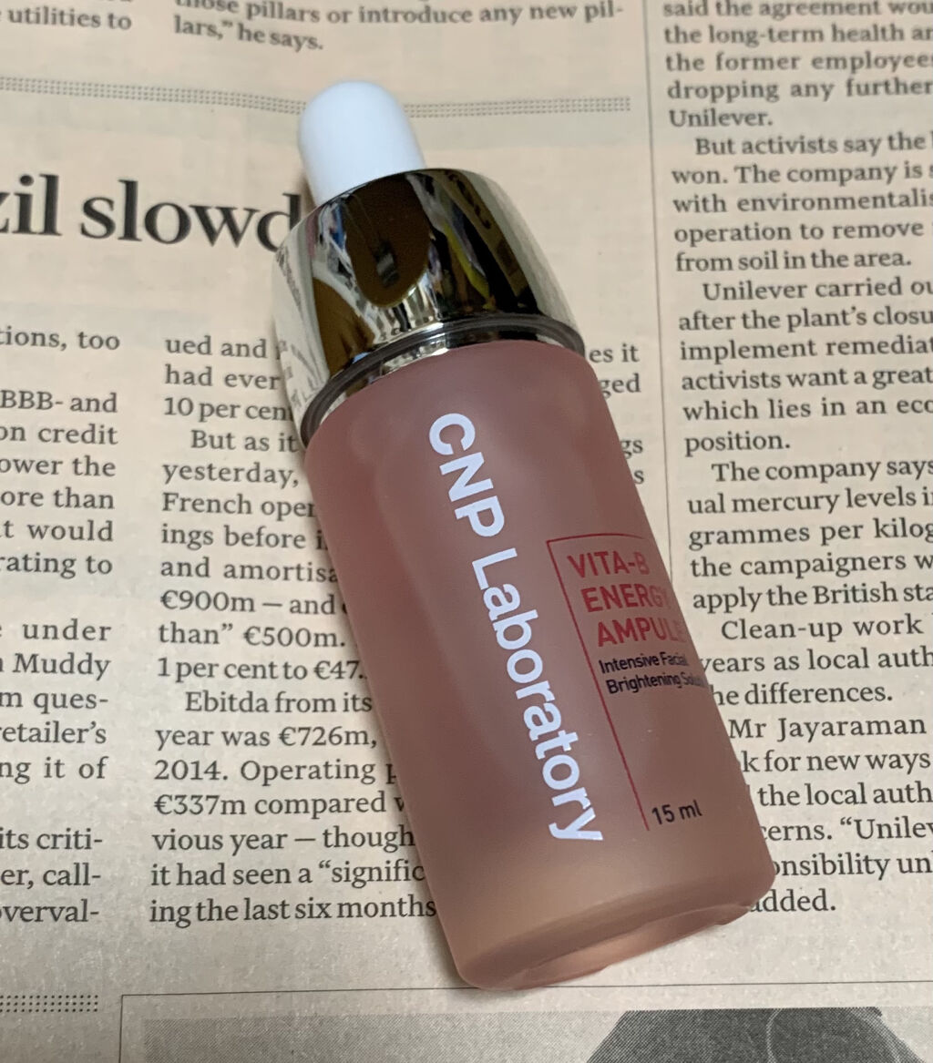 ビタ-B エナジーアンプル/CNP Laboratory/美容液を使ったクチコミ（1枚目）