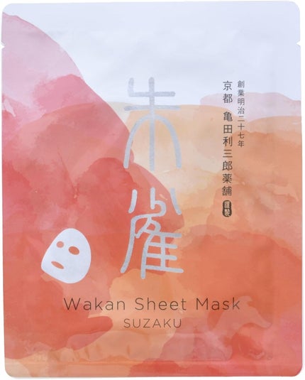 亀田利三郎薬舗 和漢シートマスク 朱雀