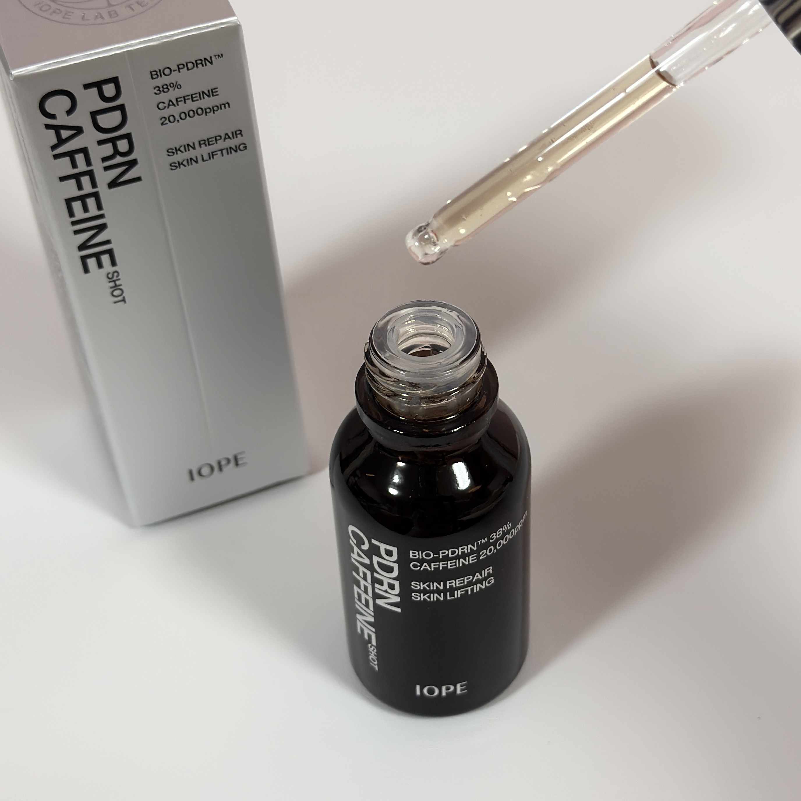 PDRNカフェインショット/IOPE/美容液を使ったクチコミ（3枚目）