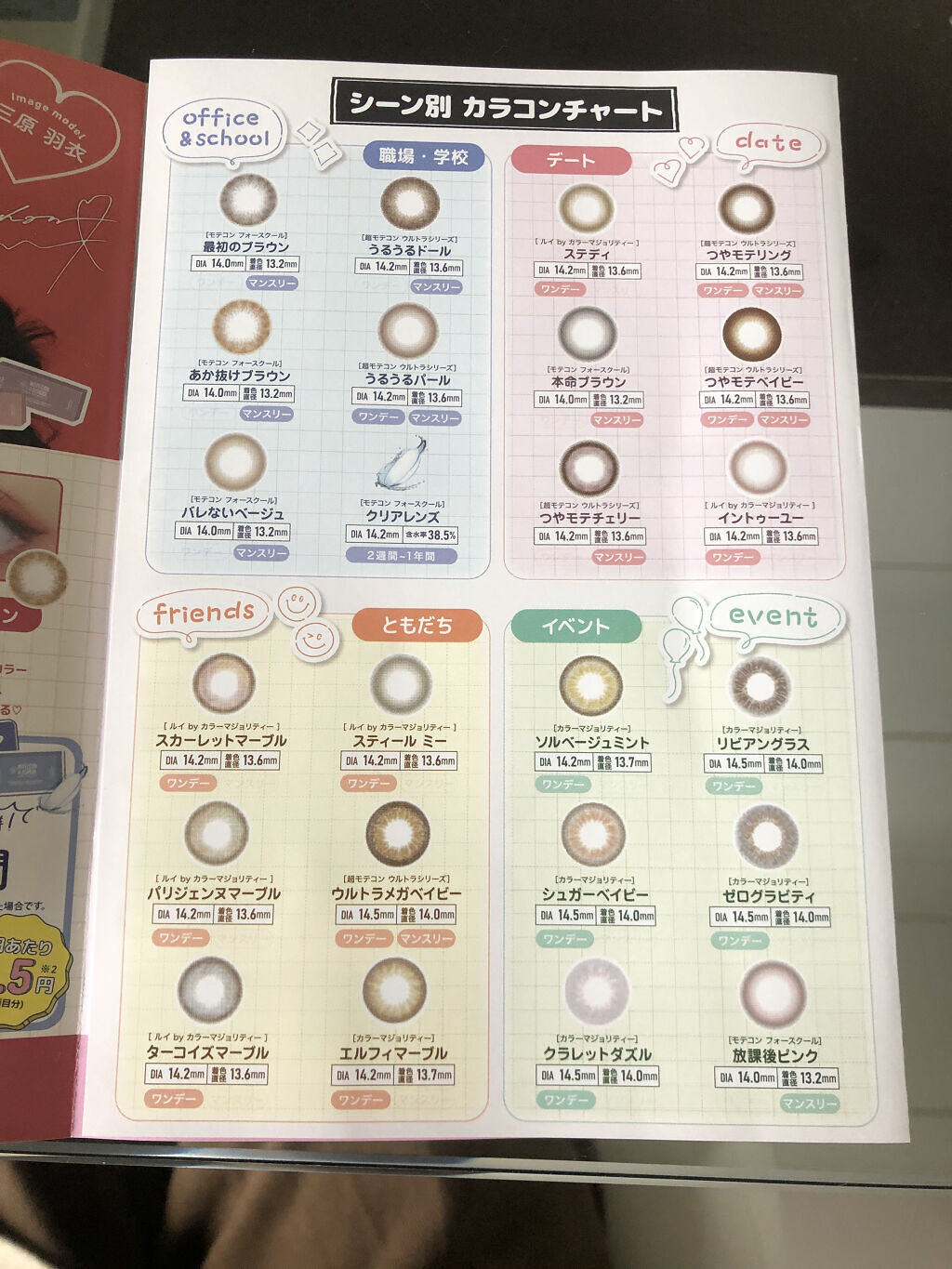 超モテコンウルトラマンスリー/モテコン/１ヶ月（１MONTH）カラコンを使ったクチコミ（3枚目）