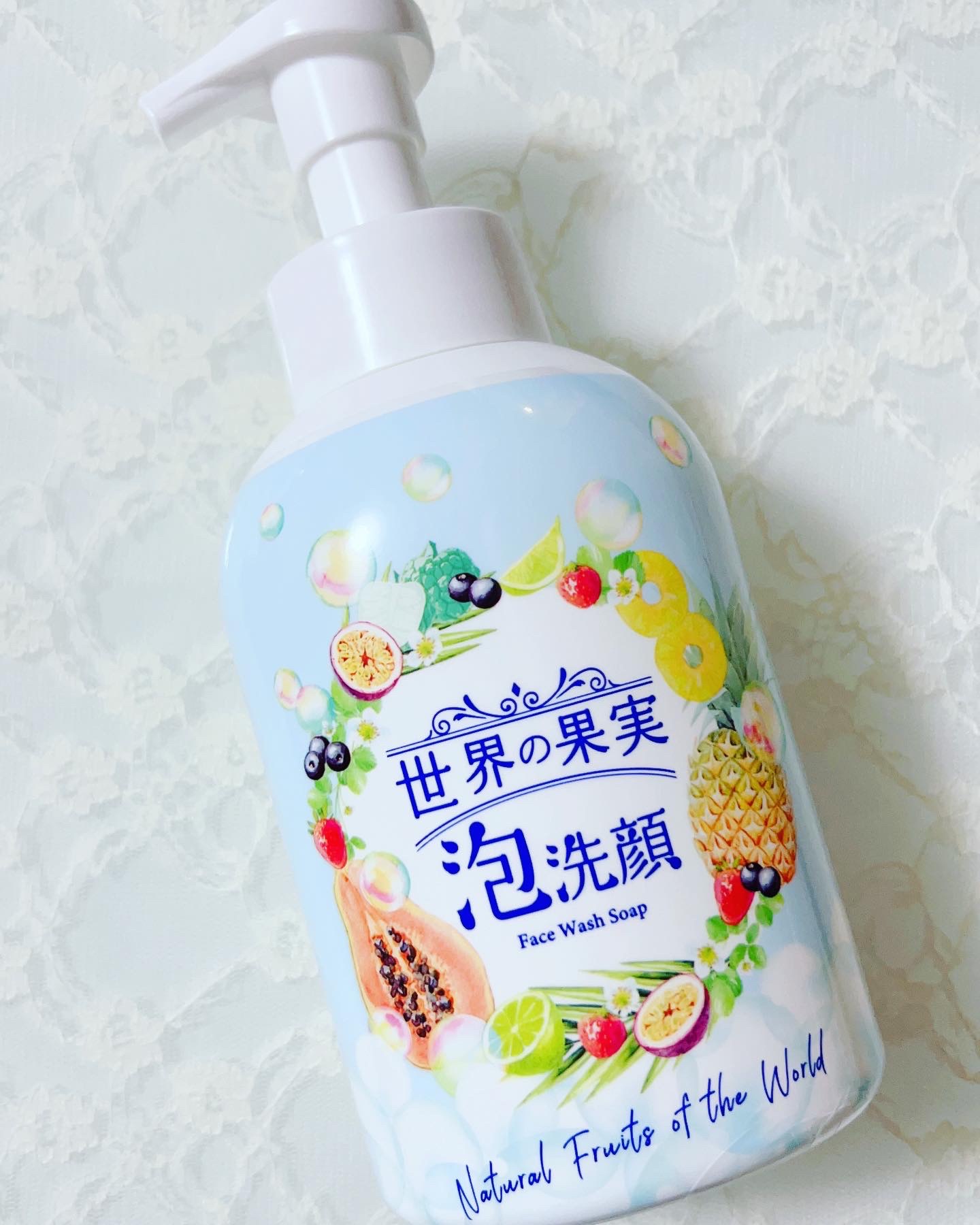 世界の果実 すっきり泡洗顔/世界の果実/泡洗顔を使ったクチコミ（1枚目）