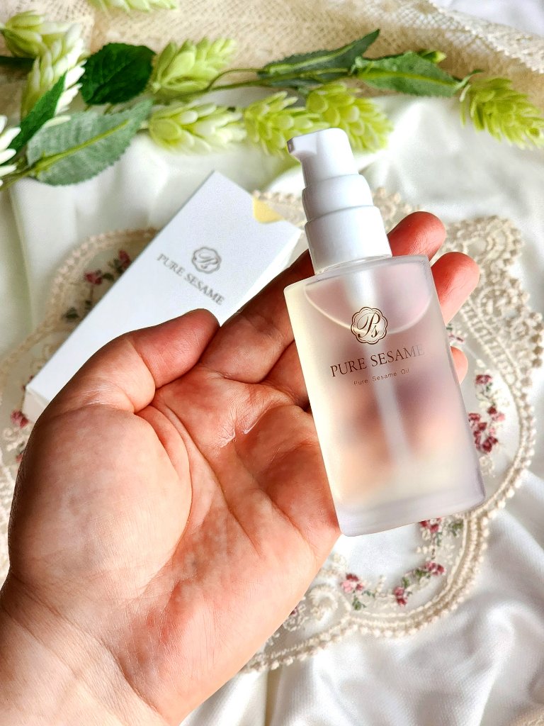 ピュアセサミオイル/竹本油脂/その他スキンケアを使ったクチコミ（2枚目）