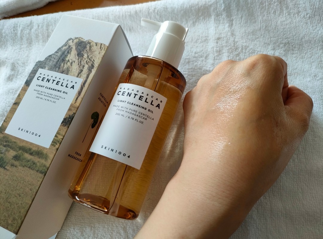 センテラ ライトクレンジングオイル/SKIN1004/オイルクレンジングを使ったクチコミ（2枚目）