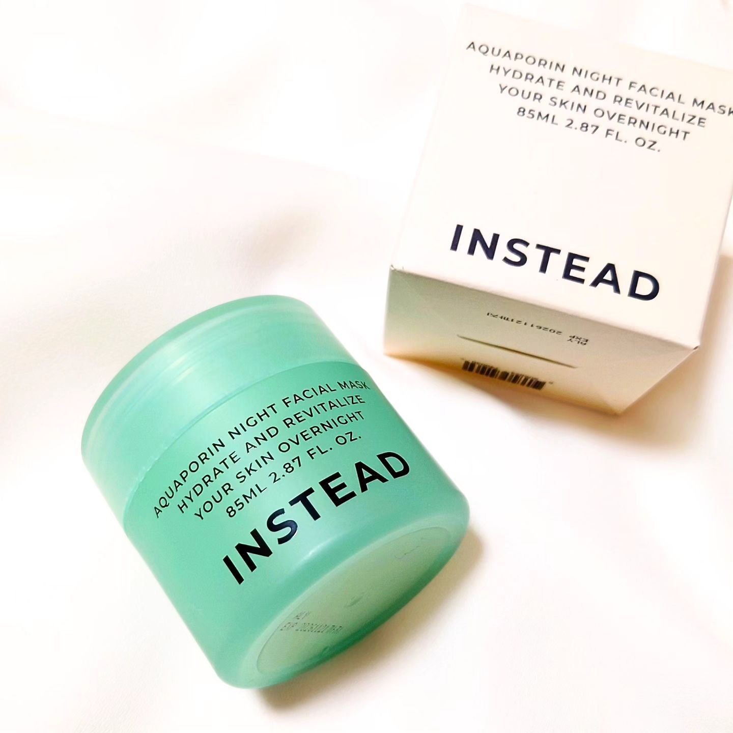アクアポリン ナイト フェイシャル マスク/INSTEAD/フェイスクリームを使ったクチコミ（2枚目）