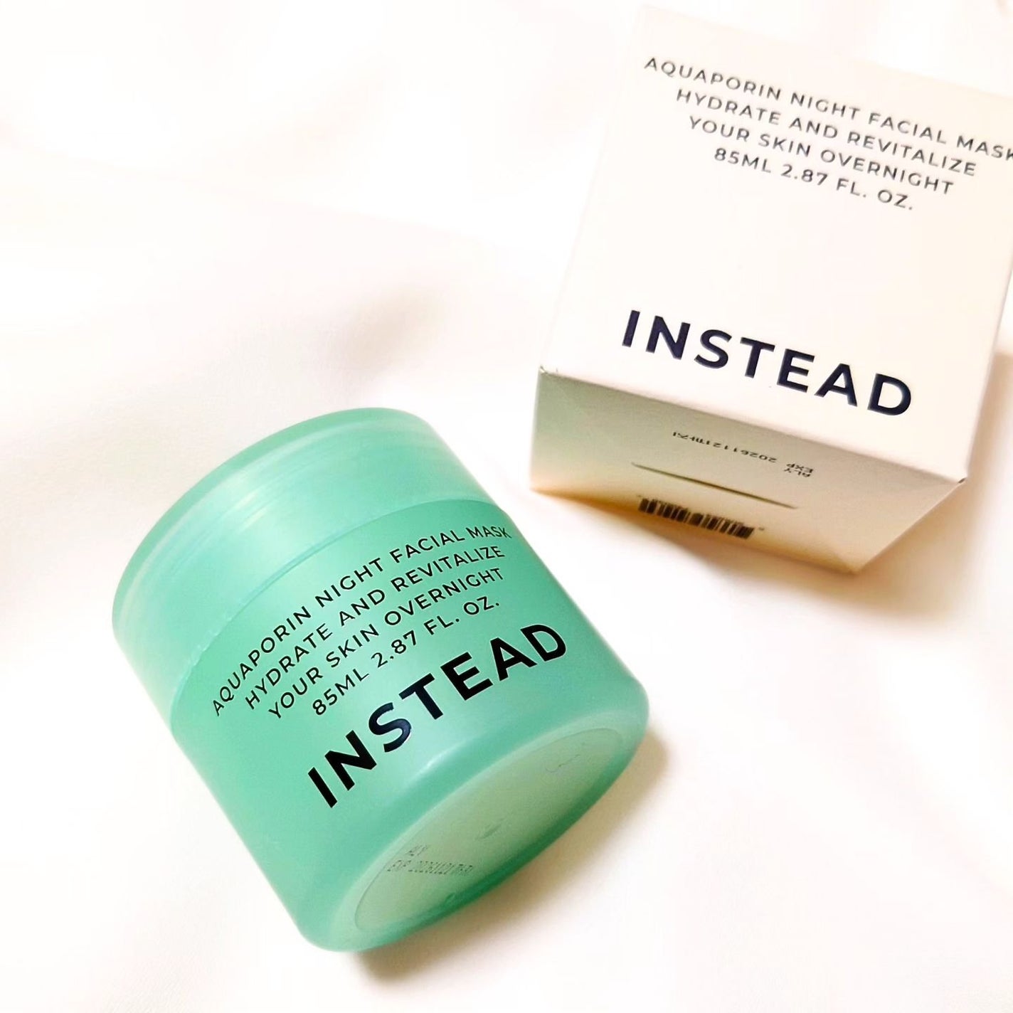 アクアポリン ナイト フェイシャル マスク/INSTEAD/フェイスクリームを使ったクチコミ(2枚目)