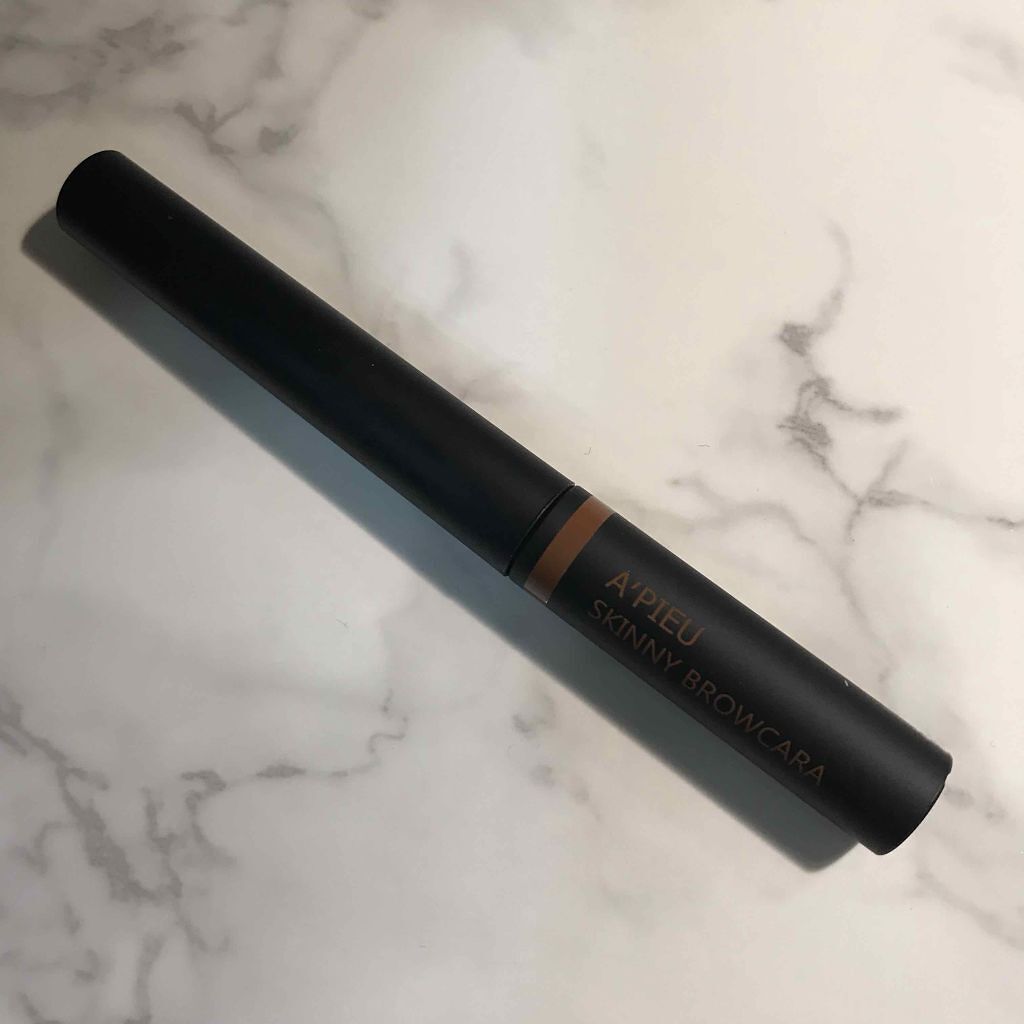 スキニー ブロウカラー/A’pieu/眉マスカラを使ったクチコミ（1枚目）