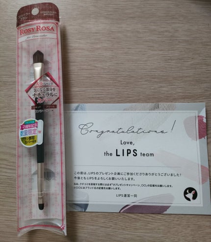 ダブルエンドコンシーラーブラシ/ロージーローザ/メイクブラシを使ったクチコミ(1枚目)