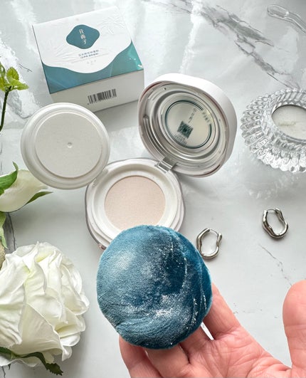 玉養桃花 ルースパウダー/花西子/ルースパウダーを使ったクチコミ(2枚目)