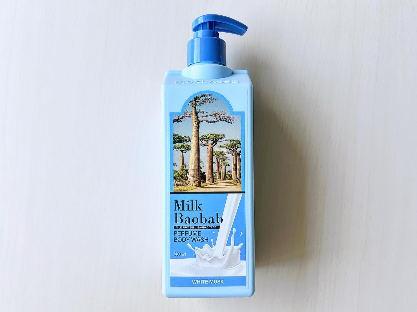 ミルクバオバブ パフュームボディウォッシュ ホワイトムスク/ミルクバオバブ/ボディソープを使ったクチコミ（1枚目）