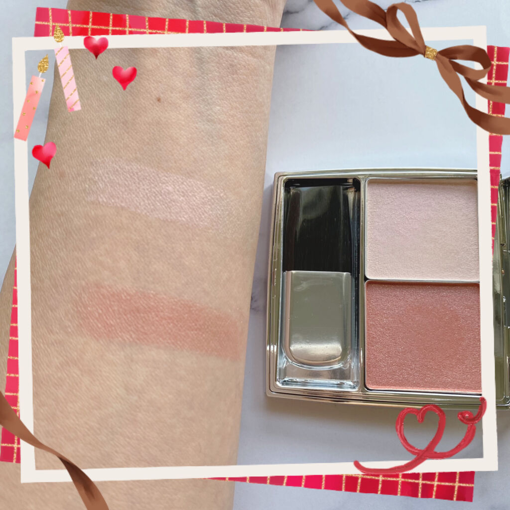 ザ ベージュライブラリー ブラッシュデュオ/RMK/パウダーチークを使ったクチコミ（3枚目）