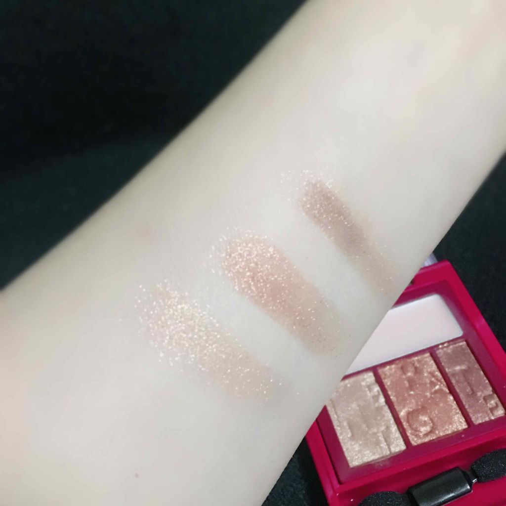 アクセントカラーアイズ CC/インテグレート/アイシャドウパレットを使ったクチコミ(3枚目)