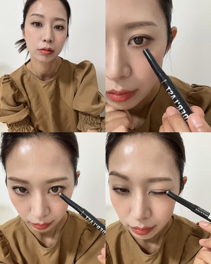 まるみ♡ on LIPS 「ひと塗りで、高発色✕パール感のキラめく目もとが瞬時につくれる!..」(7枚目)