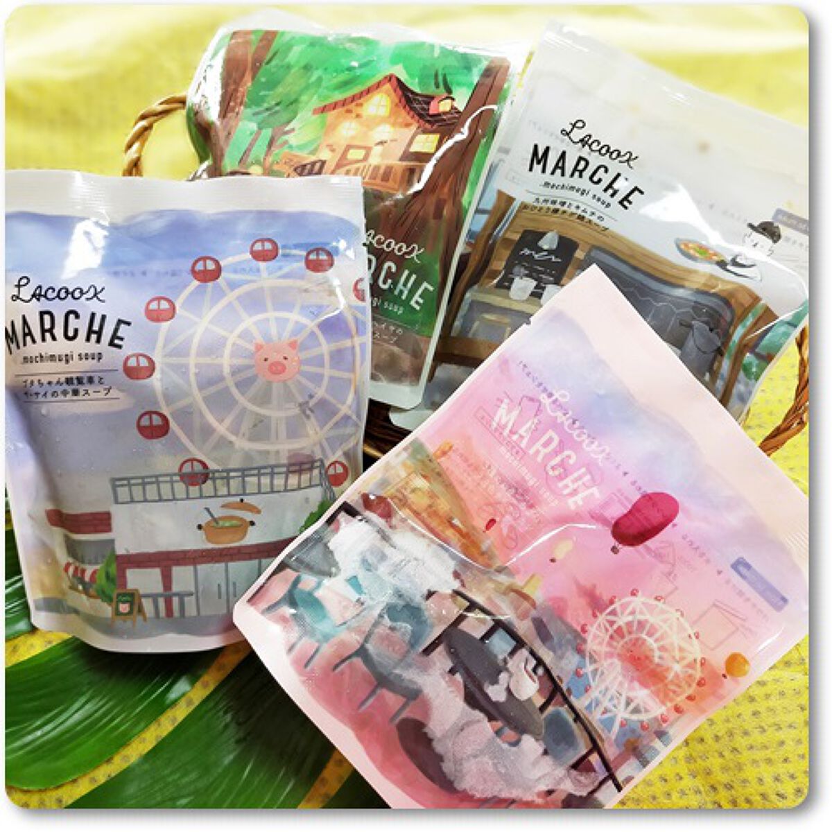 もち麦スープ/ラコックマルシェ/低糖質食品を使ったクチコミ（2枚目）