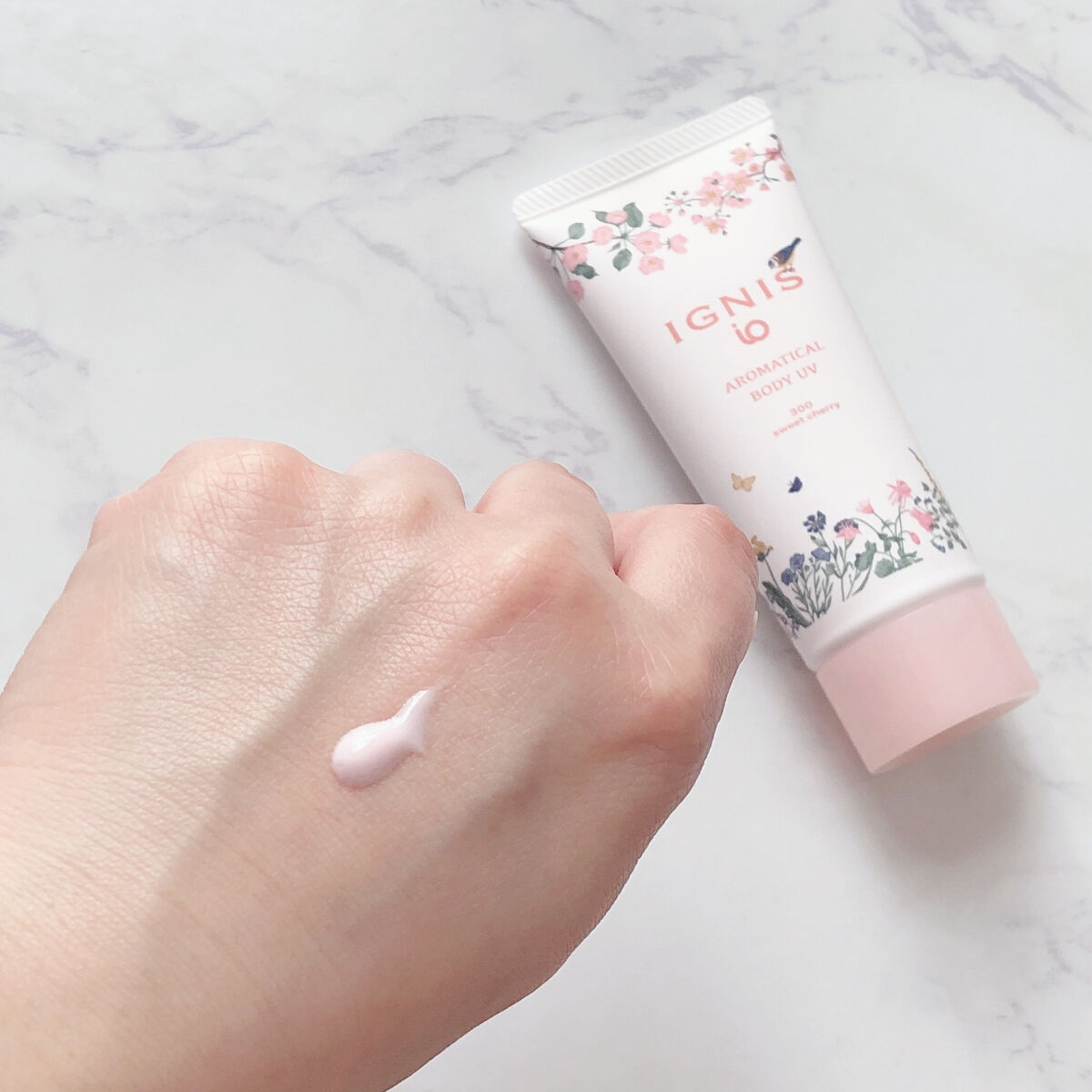 イグニス イオ アロマティカル ボディ UV/IGNIS/日焼け止めミルクを使ったクチコミ（2枚目）