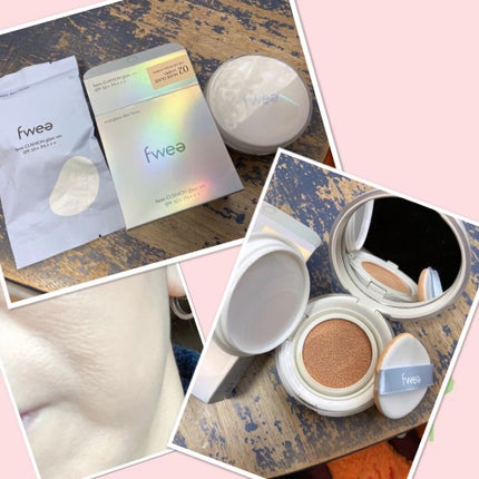 フィークッションガラス/fwee/クッションファンデーションを使ったクチコミ(1枚目)