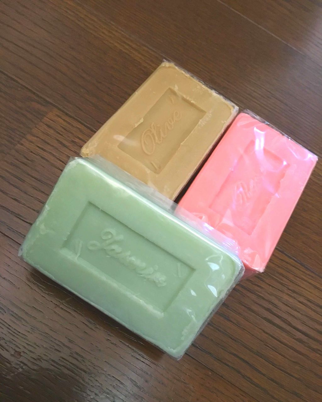 サボン・ド・マルセイユ（マルセイユソープ）/DAISO/洗顔石鹸を使ったクチコミ（1枚目）