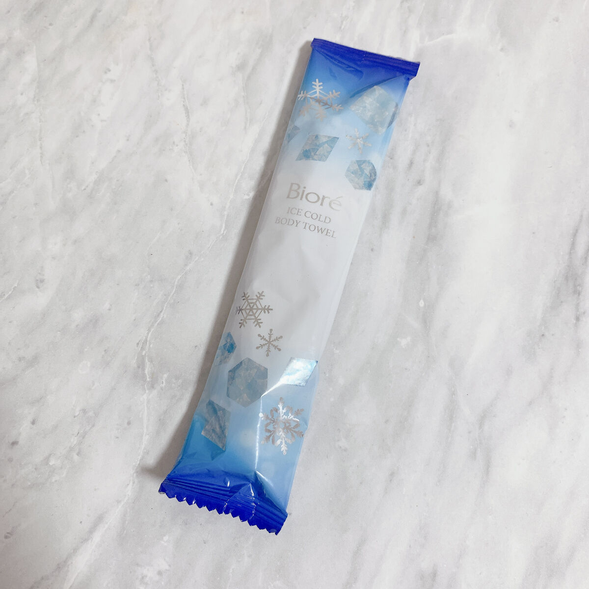 冷タオル 無香性/ビオレ/ボディシートを使ったクチコミ（1枚目）