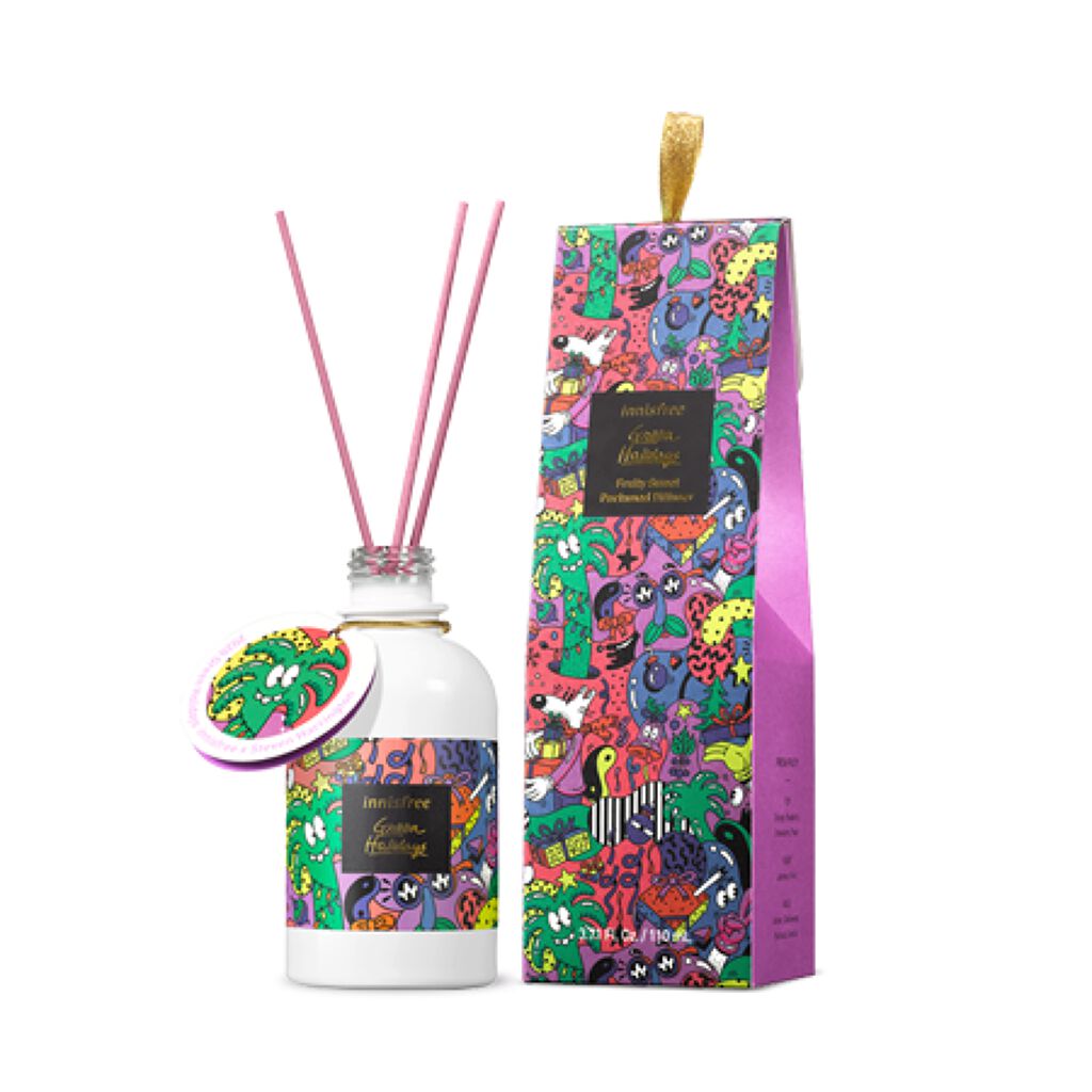 innisfree フルーティー スウィート パフュームド ディフューザー 2020 Green Holidays Edition