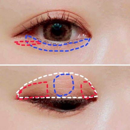 パーツリサイズシャドウ/KATE/アイシャドウパレットを使ったクチコミ(4枚目)