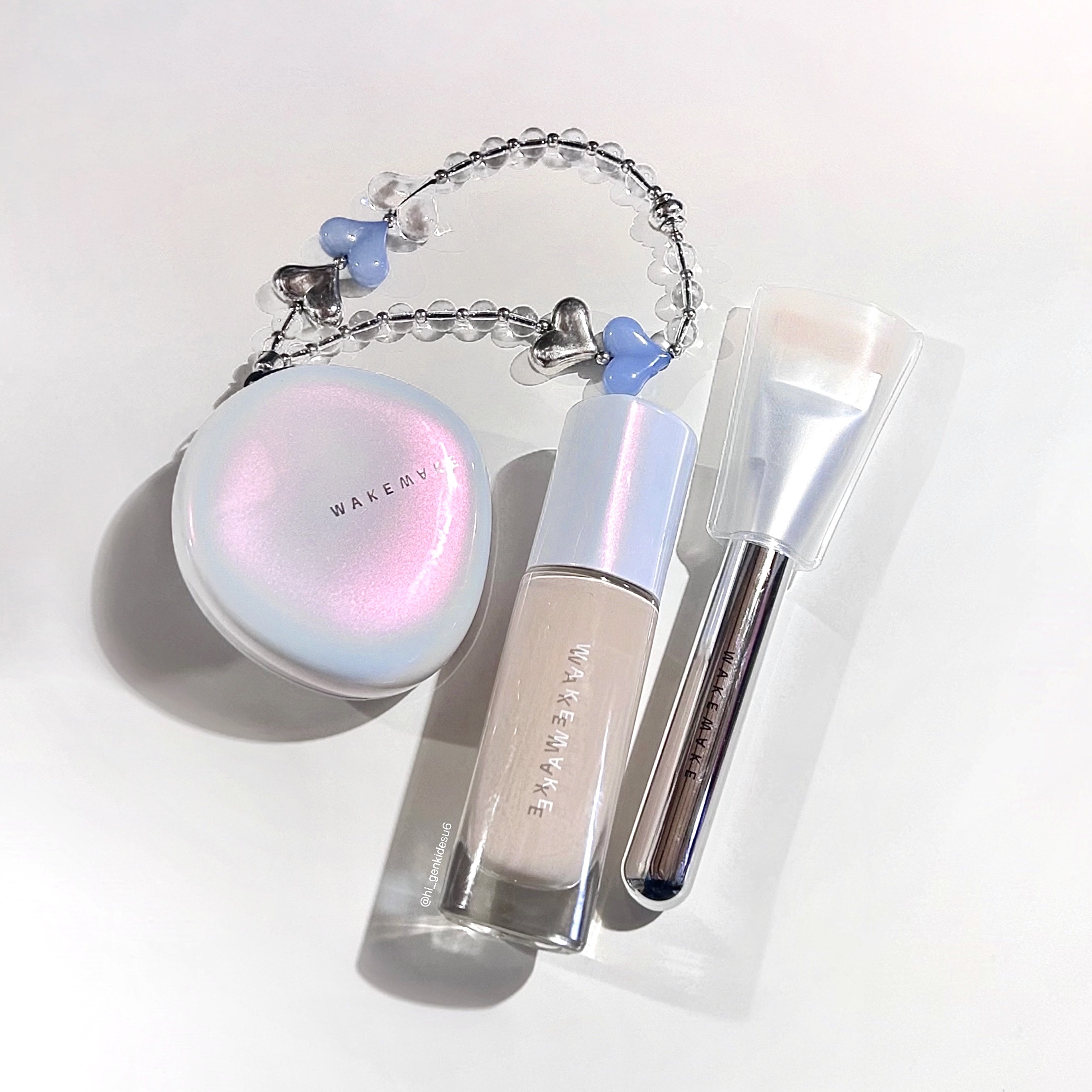 ウォーターベルベットカバークッション 19 ポーセリン/wakemake/クッションファンデーションを使ったクチコミ（1枚目）