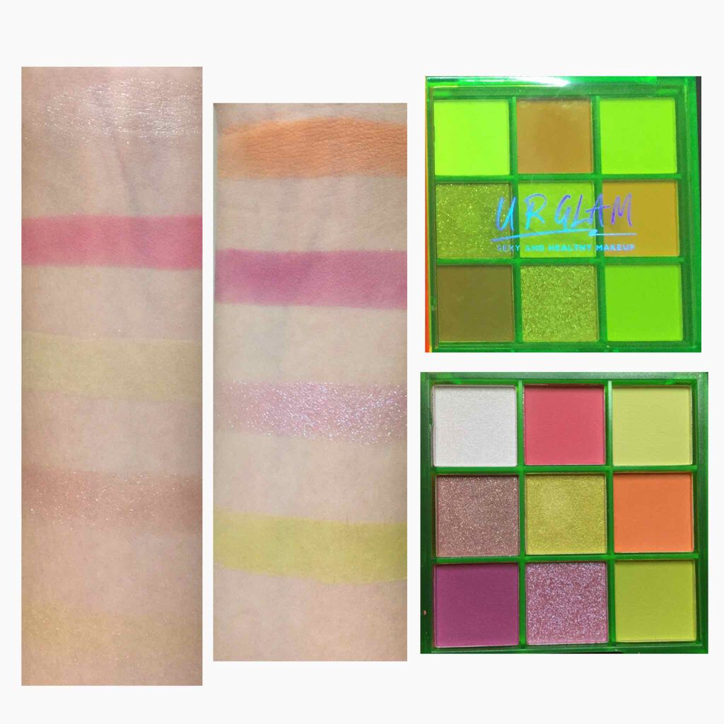 UR GLAM BLOOMING EYE COLOR PALETTE/U R GLAM/アイシャドウパレットを使ったクチコミ(4枚目)