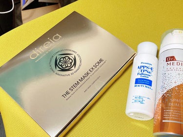 Direia ザ ステムマスク EXソームのクチコミ「Direia
ザ ステムマスク EXソーム
30ml×4枚入り/8,800円(税込)

ここで.....」（1枚目）