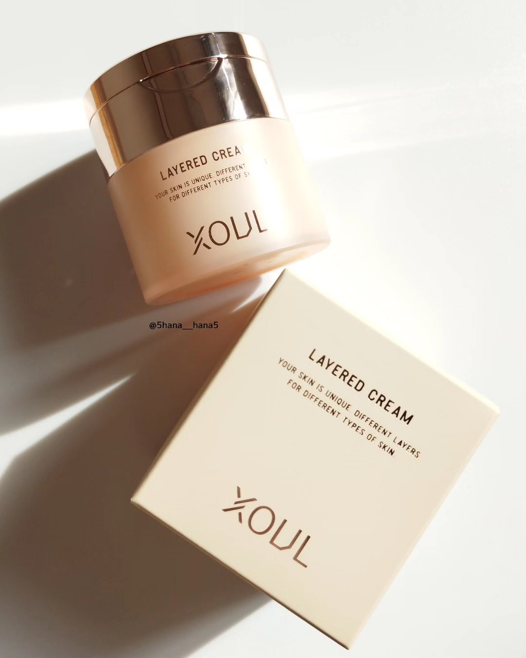 レイヤードクリーム/XOUL/フェイスクリームを使ったクチコミ（1枚目）