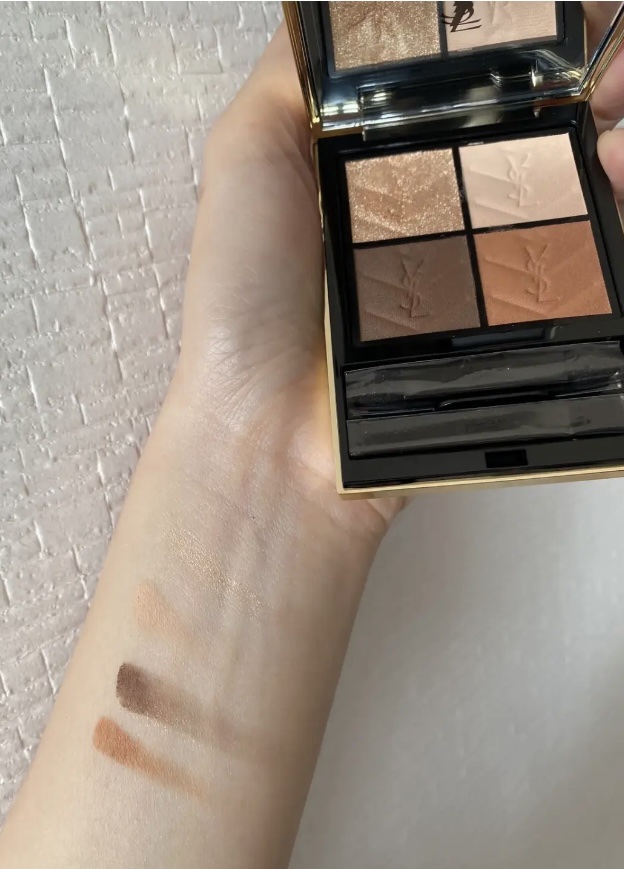 クチュール ミニ クラッチ #300 カスバ スパイシーズ/YVES SAINT LAURENT BEAUTE/アイシャドウパレットを使ったクチコミ（3枚目）