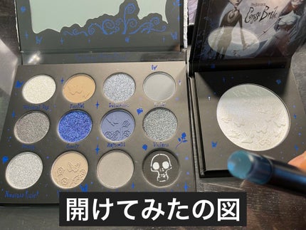 SHEGLAM シングルアイシャドウ Corpse Bride コラボ/SHEGLAM/ジェル・クリームアイシャドウを使ったクチコミ(3枚目)