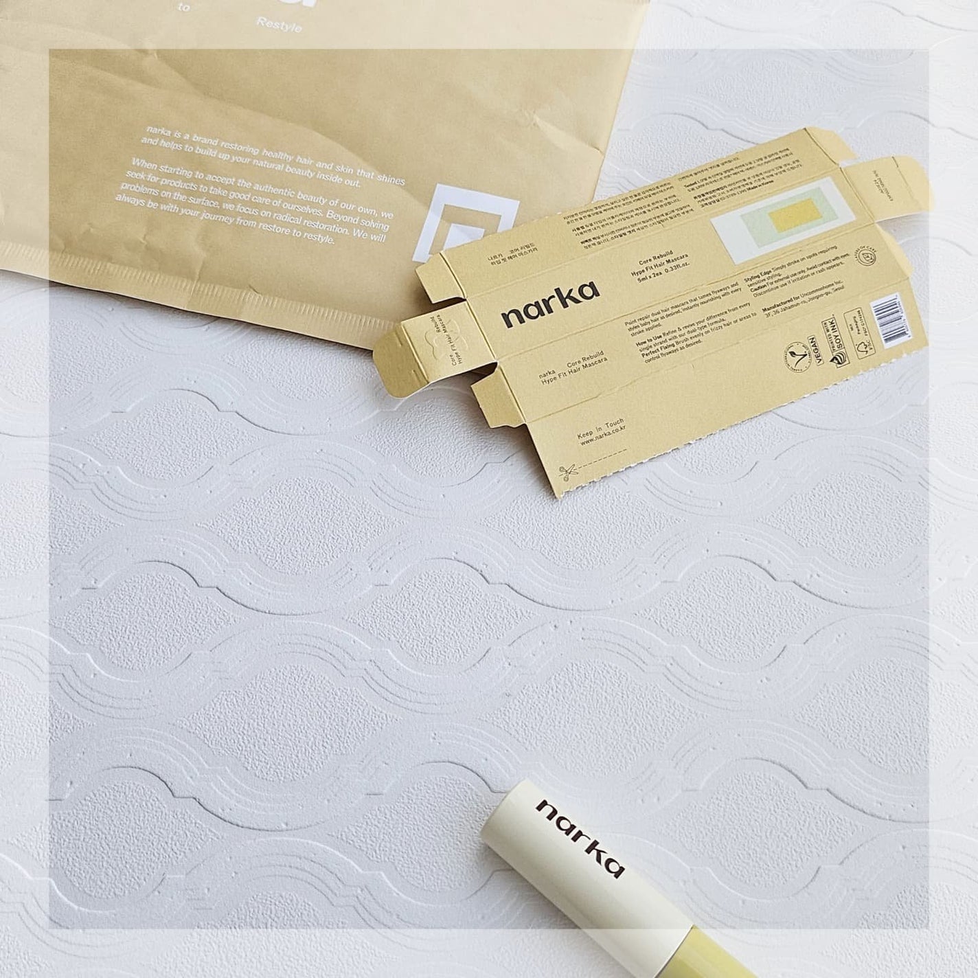 ハイプフィットヘアマスカラ/narka/その他スタイリングを使ったクチコミ(5枚目)