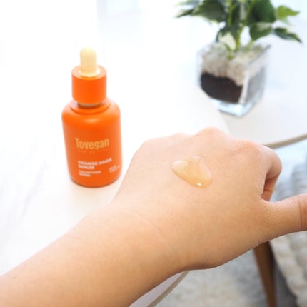 カラーフードシリーズオレンジオアシスセラム/Tovegan/美容液を使ったクチコミ(4枚目)