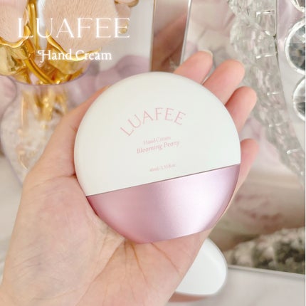 パフュームハンドクリームホワイトアプリコット/LUAFEE/ハンドクリームを使ったクチコミ(2枚目)