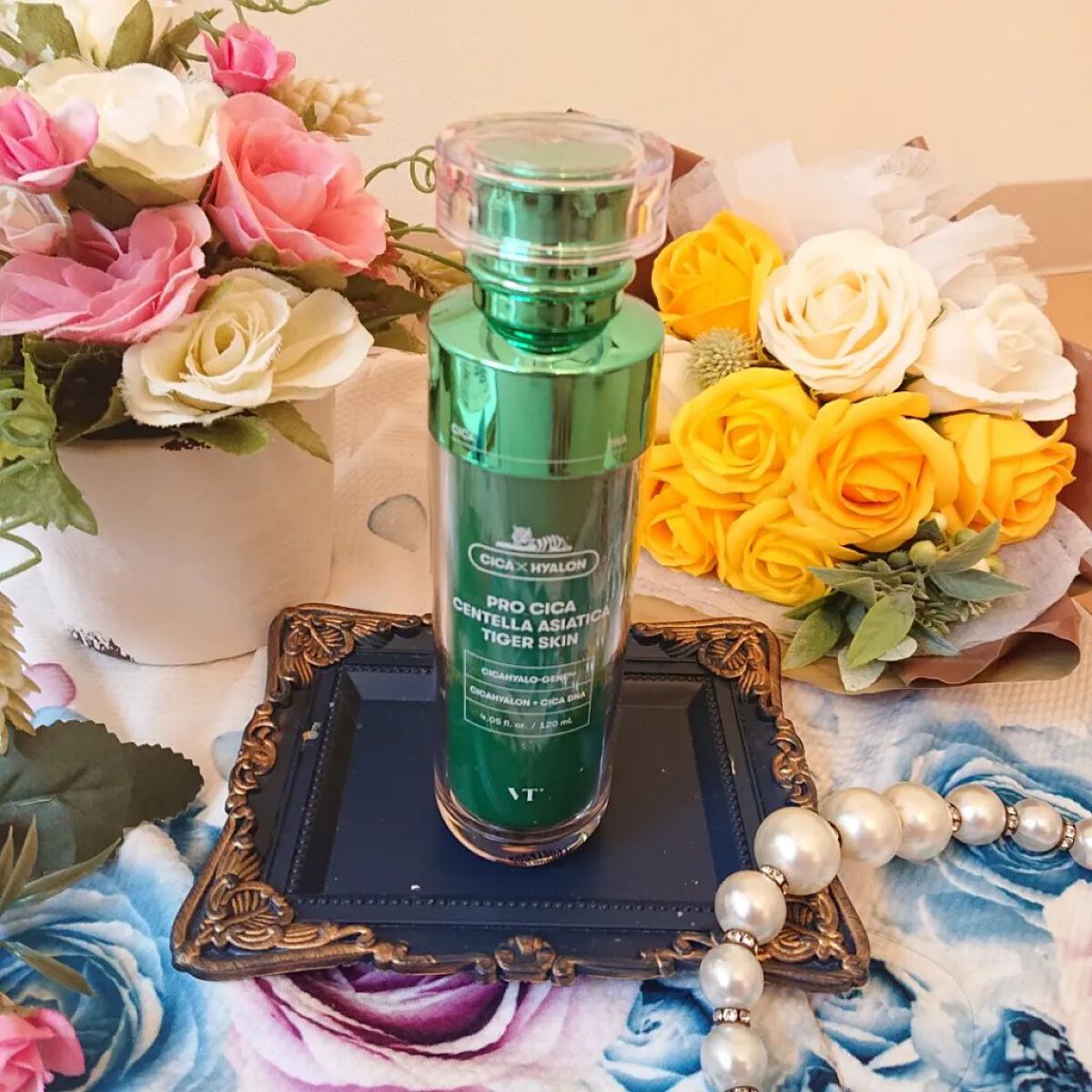 プロ シカ センテラ アジアティカ タイガー インテンシブ クリーム/VT/フェイスクリームを使ったクチコミ（3枚目）