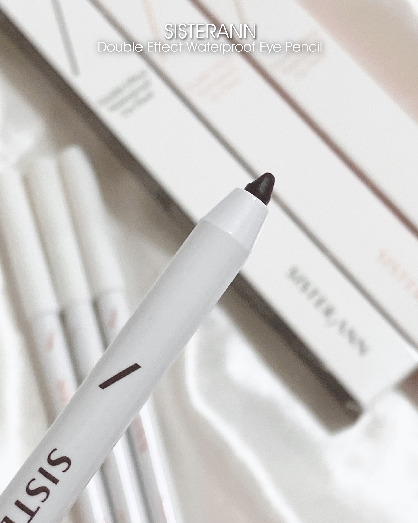 ウォータープルーフペンシルアイライナー/SISTER ANN/ペンシルアイライナーを使ったクチコミ（3枚目）