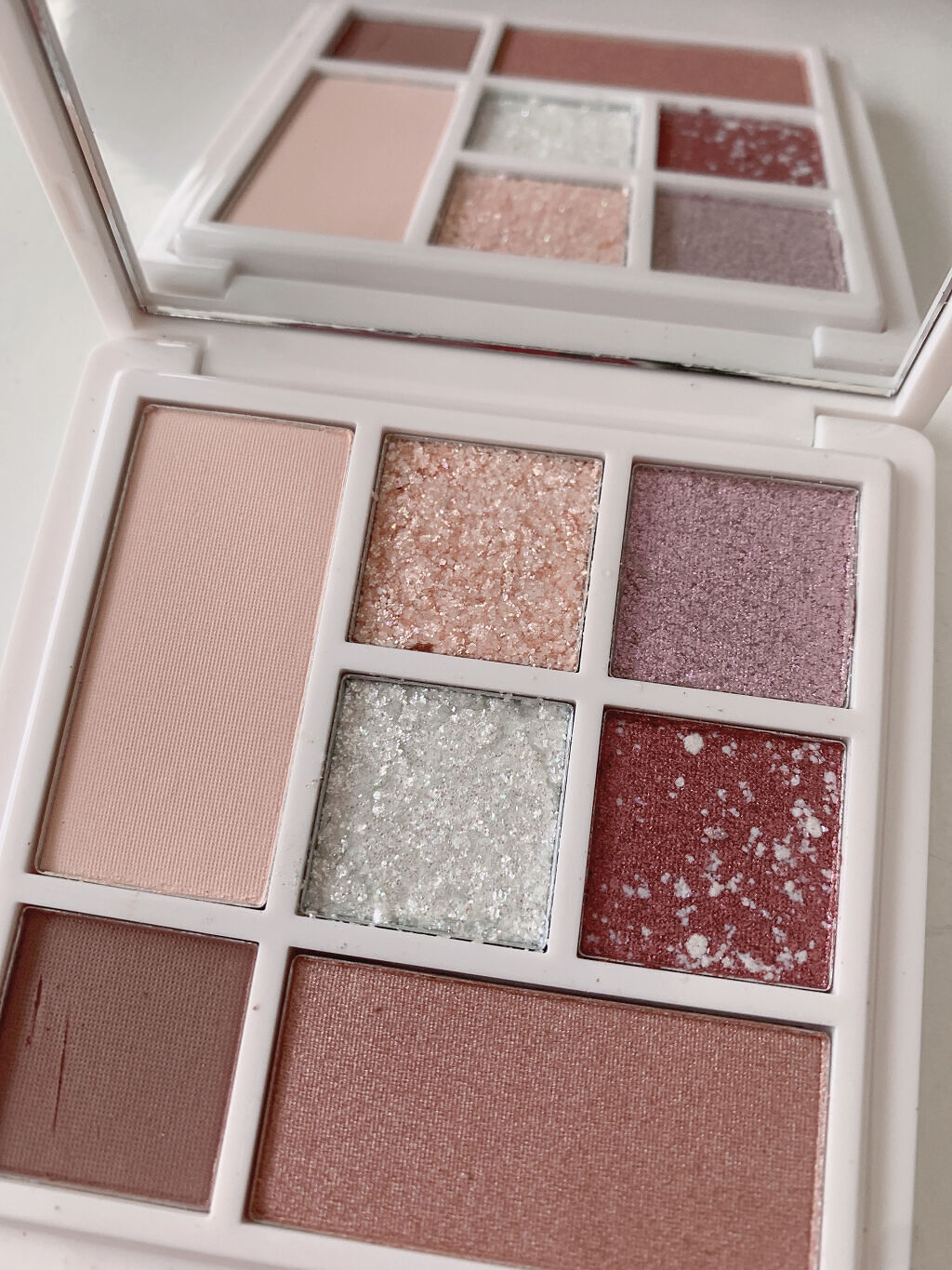 ラブ・ライナー　アイカラーパレット　ロマンティックブルームコレクション＜アイシャドウ＞/ラブ・ライナー/アイシャドウパレットを使ったクチコミ（3枚目）