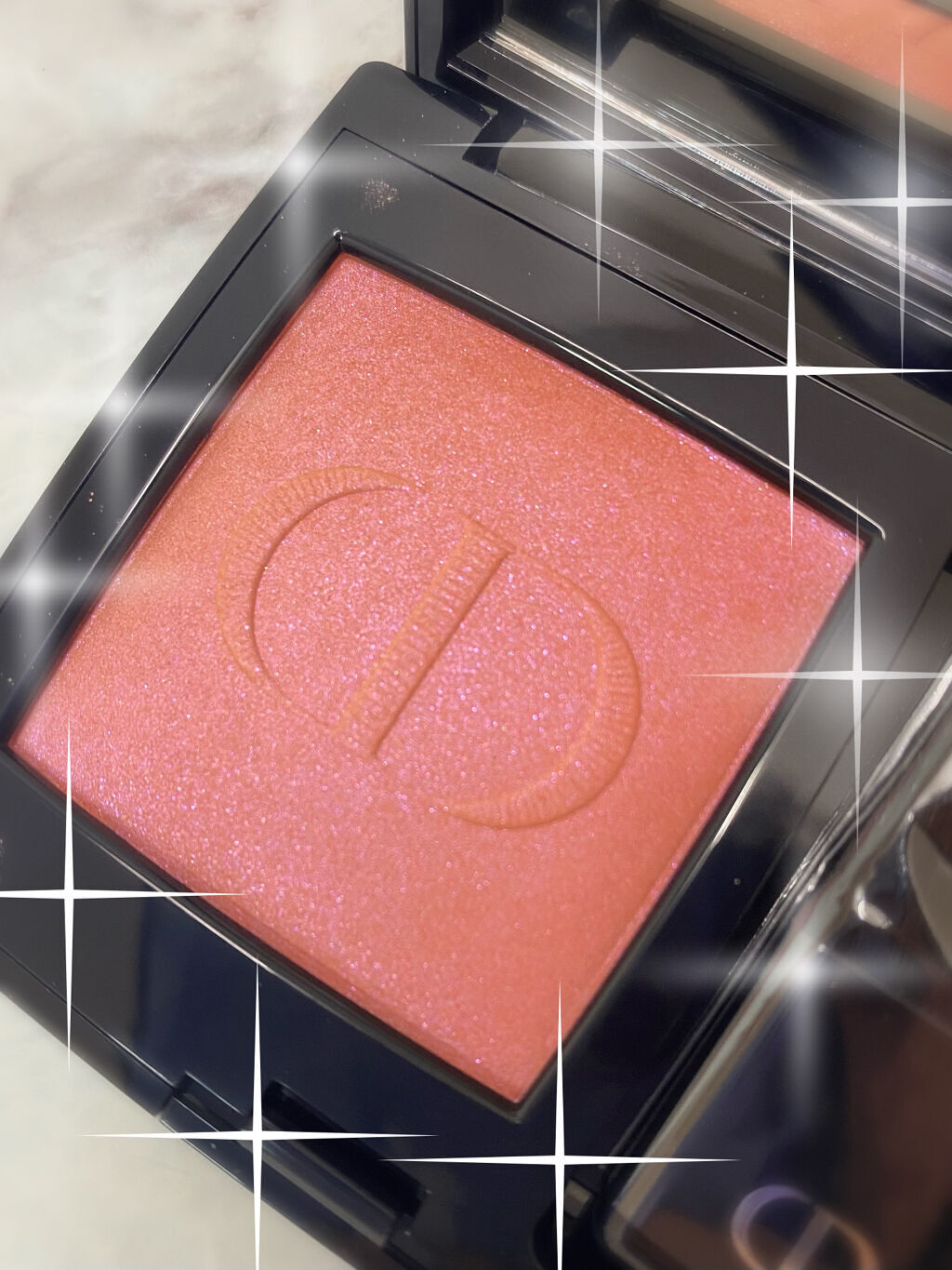 【旧】ディオールスキン ルージュ ブラッシュ/Dior/パウダーチークを使ったクチコミ（1枚目）