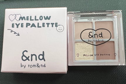 アンドバイロムアンド メロウアイパレット/&nd by rom&nd/アイシャドウパレットを使ったクチコミ(2枚目)