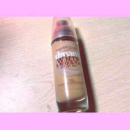 ドリームホイップ スムース リキッド/MAYBELLINE NEW YORK/リキッドファンデーションを使ったクチコミ(1枚目)