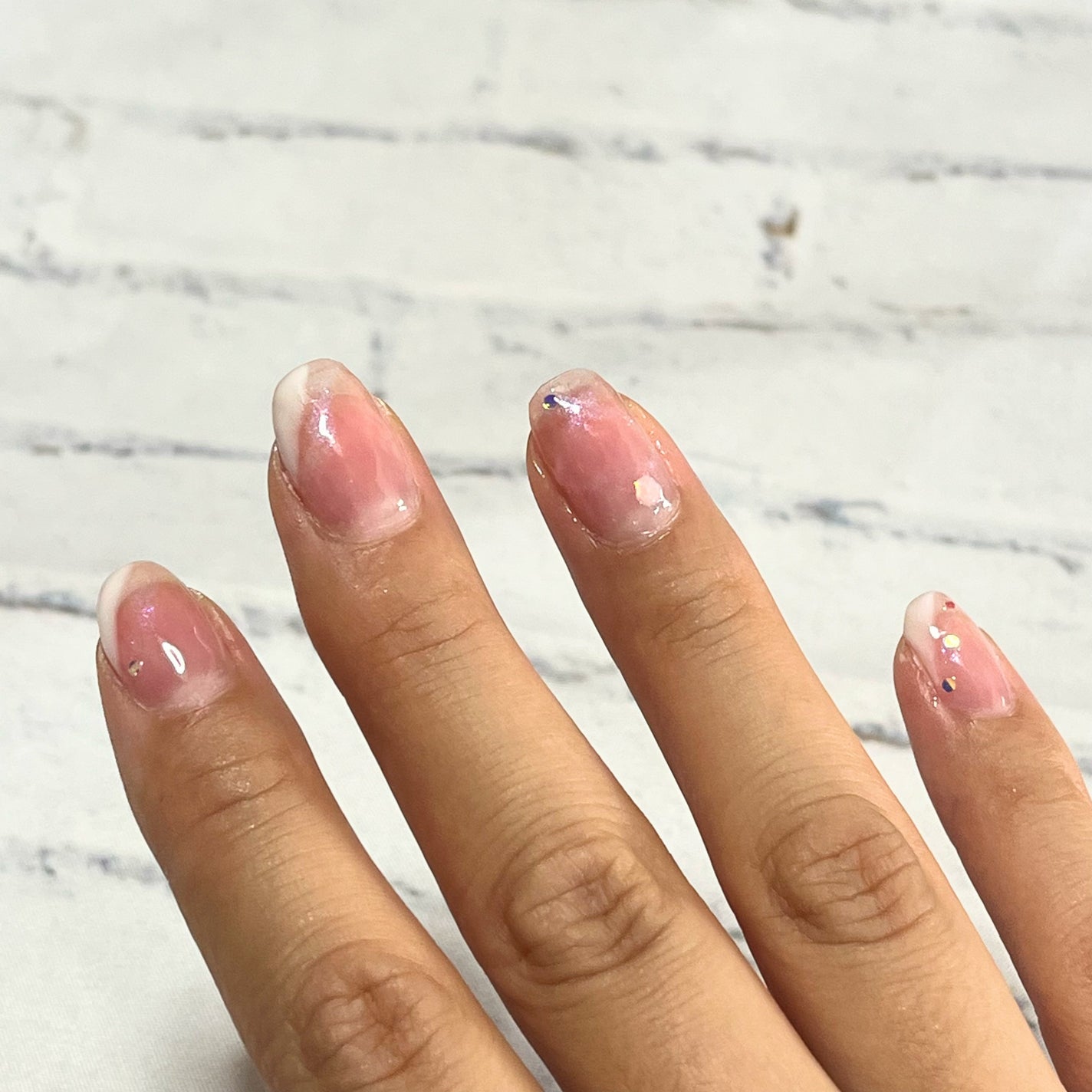 グリッター 6Pセット/DAISO/ネイルチップ・パーツを使ったクチコミ(7枚目)