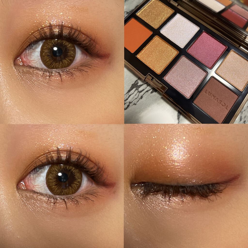 アイカラーレーション スペシャルエディション/LUNASOL/アイシャドウパレットを使ったクチコミ（2枚目）