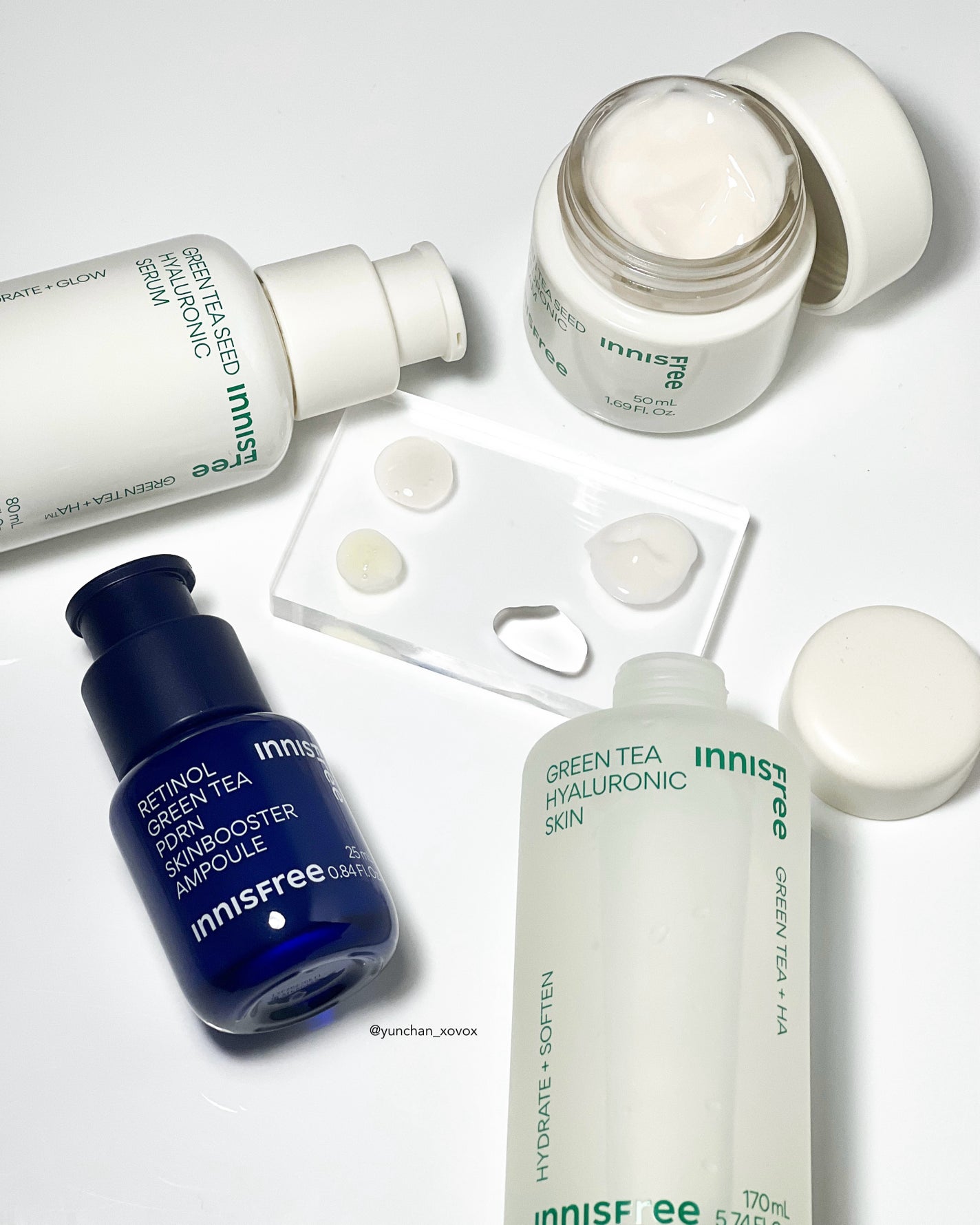 グリーンティーシード ヒアルロン セラム /innisfree/美容液を使ったクチコミ(5枚目)