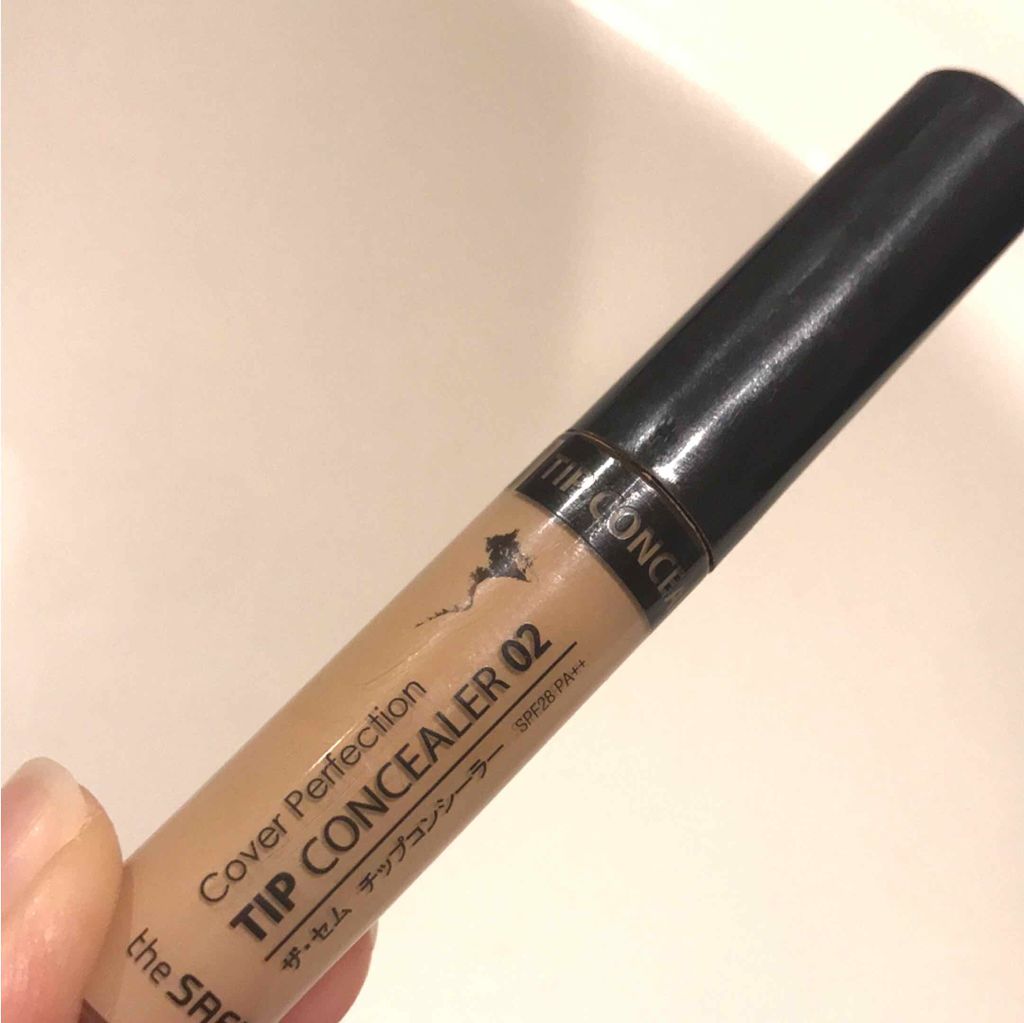 カバーパーフェクション チップコンシーラー/the SAEM/リキッドコンシーラーを使ったクチコミ(1枚目)