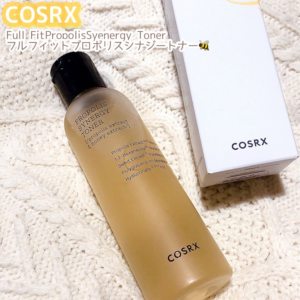 フルフィットプロポリスシナジートナー/COSRX/化粧水を使ったクチコミ(1枚目)