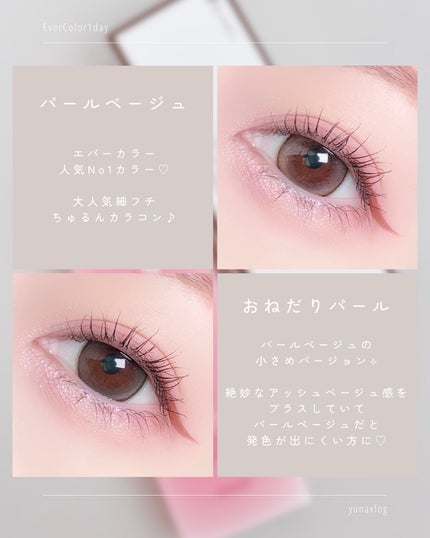 エバーカラーワンデー ナチュラル/エバーカラー/ワンデー(1DAY)カラコンを使ったクチコミ(3枚目)